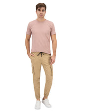 Jogger Cargo de Gabardina - Caqui