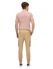 Jogger Cargo de Gabardina - Caqui