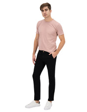 Pantalón Chino de Gabardina Slim - Negro