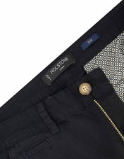 Pantalón Chino de Gabardina Slim - Negro