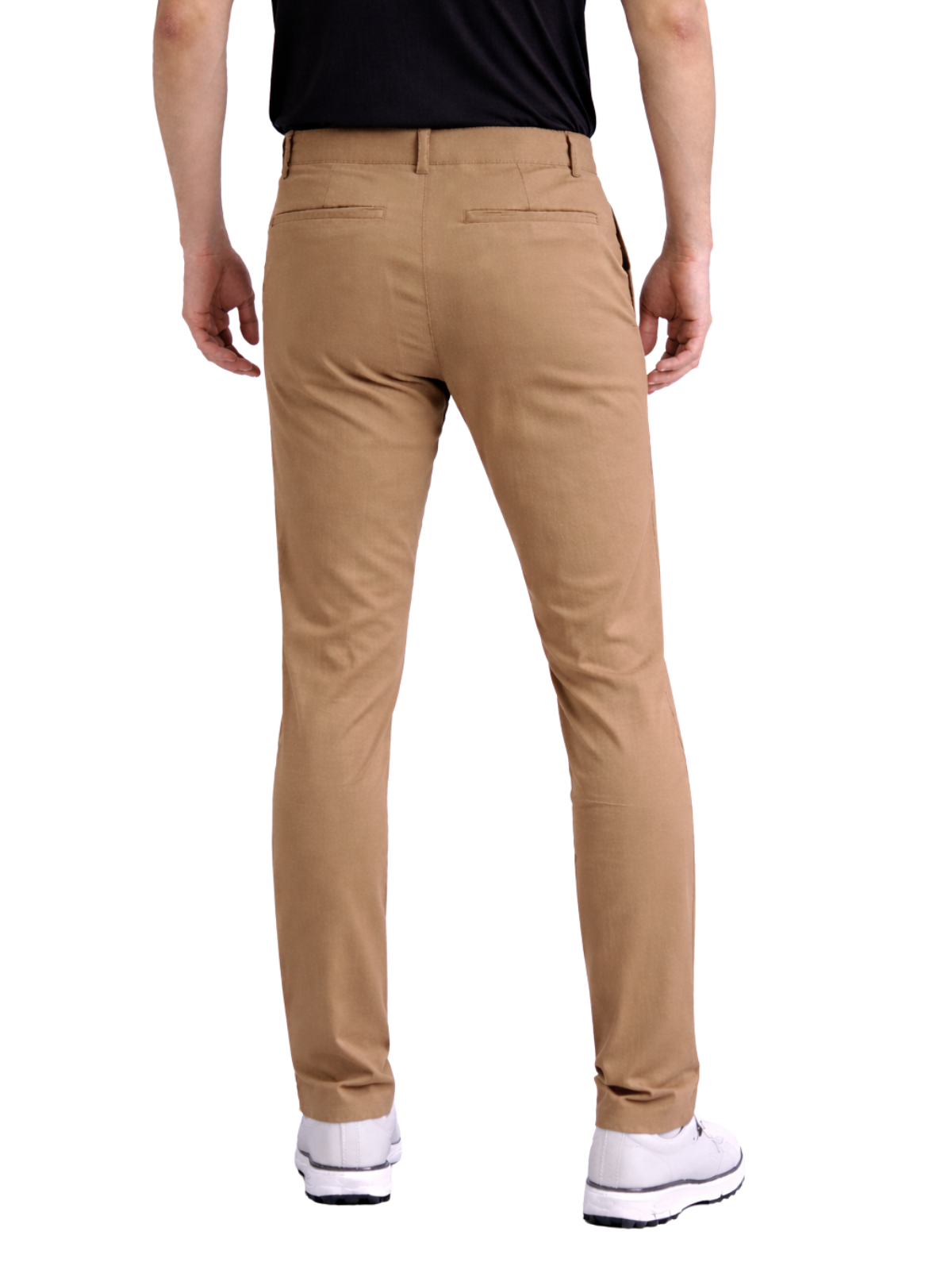 Pantalón Estilo Chino Deportivo Elástico Slim - Camel