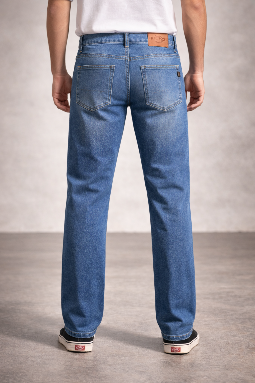 Jeans de Mezclilla Corte Recto - Michael
