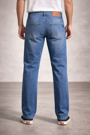 Jeans de Mezclilla Corte Recto - Michael