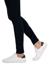 Jogger de Gabardina Slim - Azul Marino
