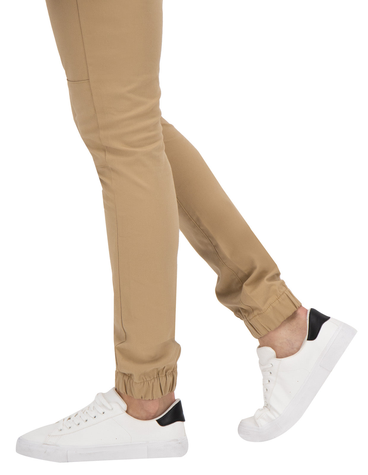 Jogger de Gabardina Slim Caqui – Holstone