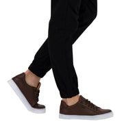 Jogger Fashion de Gabardina Regular Fit - Negro