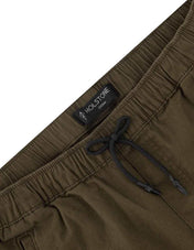 Jogger de Gabardina Slim - Verde Olivo