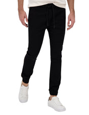 Jogger de Gabardina Slim - Negro