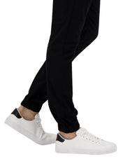 Jogger de Gabardina Slim - Negro