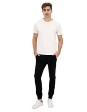 Jogger de Gabardina Slim - Negro