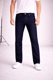 Jeans de Mezclilla Corte Recto - Landó