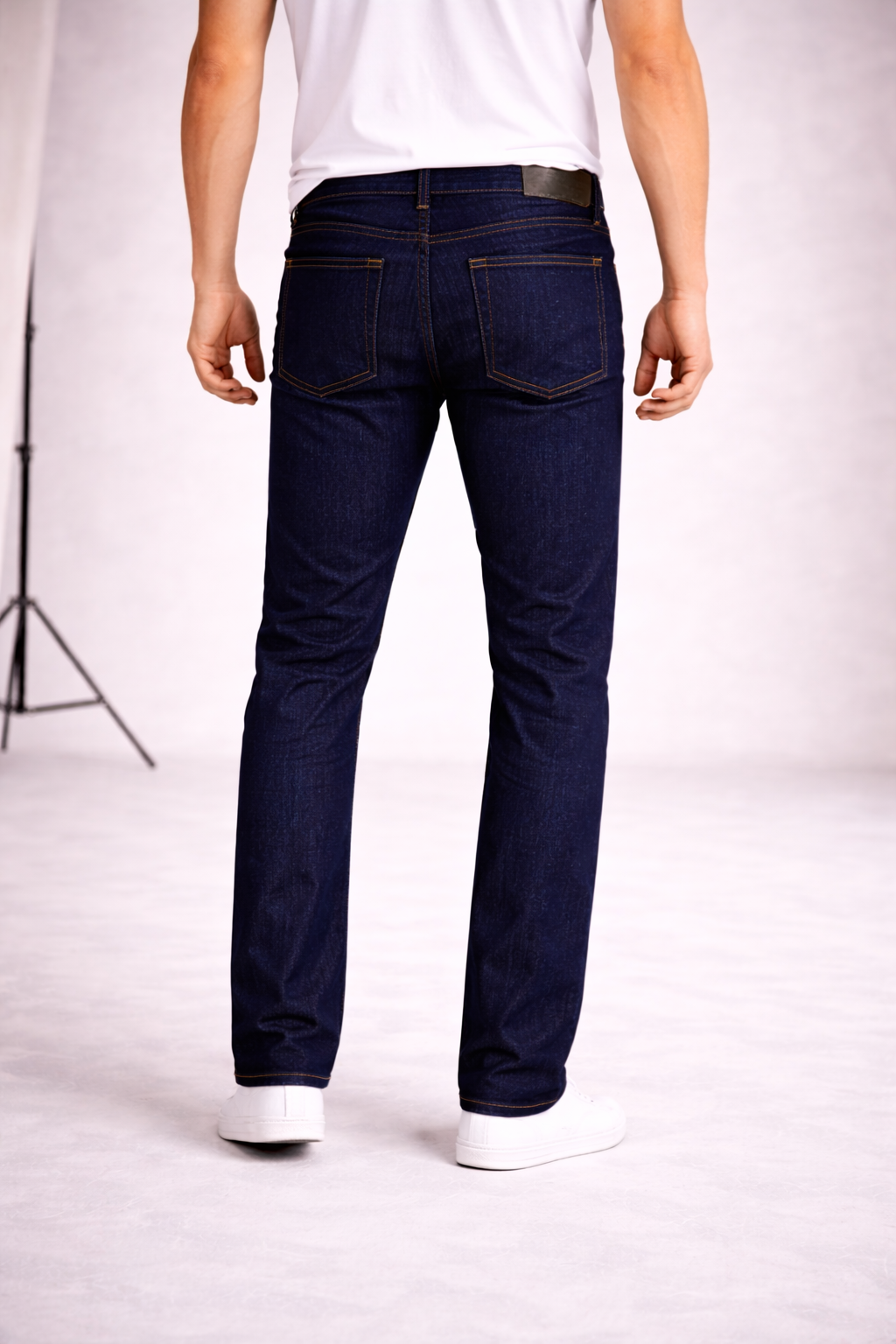 Jeans de Mezclilla Corte Recto - Landó