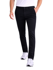 Pantalón Estilo Chino Deportivo Elástico Slim - Negro