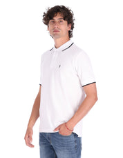 Playera Tipo Polo Regular Fit Para Hombre - Snow
