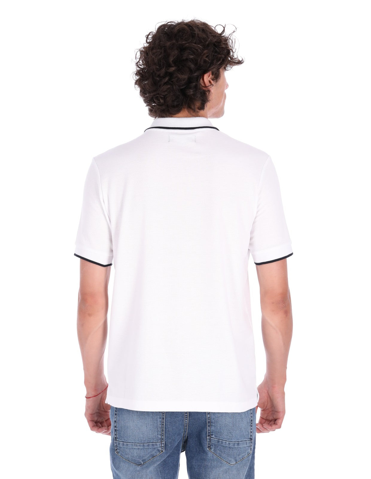 Playera Tipo Polo Regular Fit Para Hombre - Snow