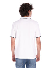 Playera Tipo Polo Regular Fit Para Hombre - Snow