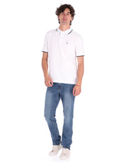 Playera Tipo Polo Regular Fit Para Hombre - Snow