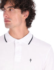 Playera Tipo Polo Regular Fit Para Hombre - Snow