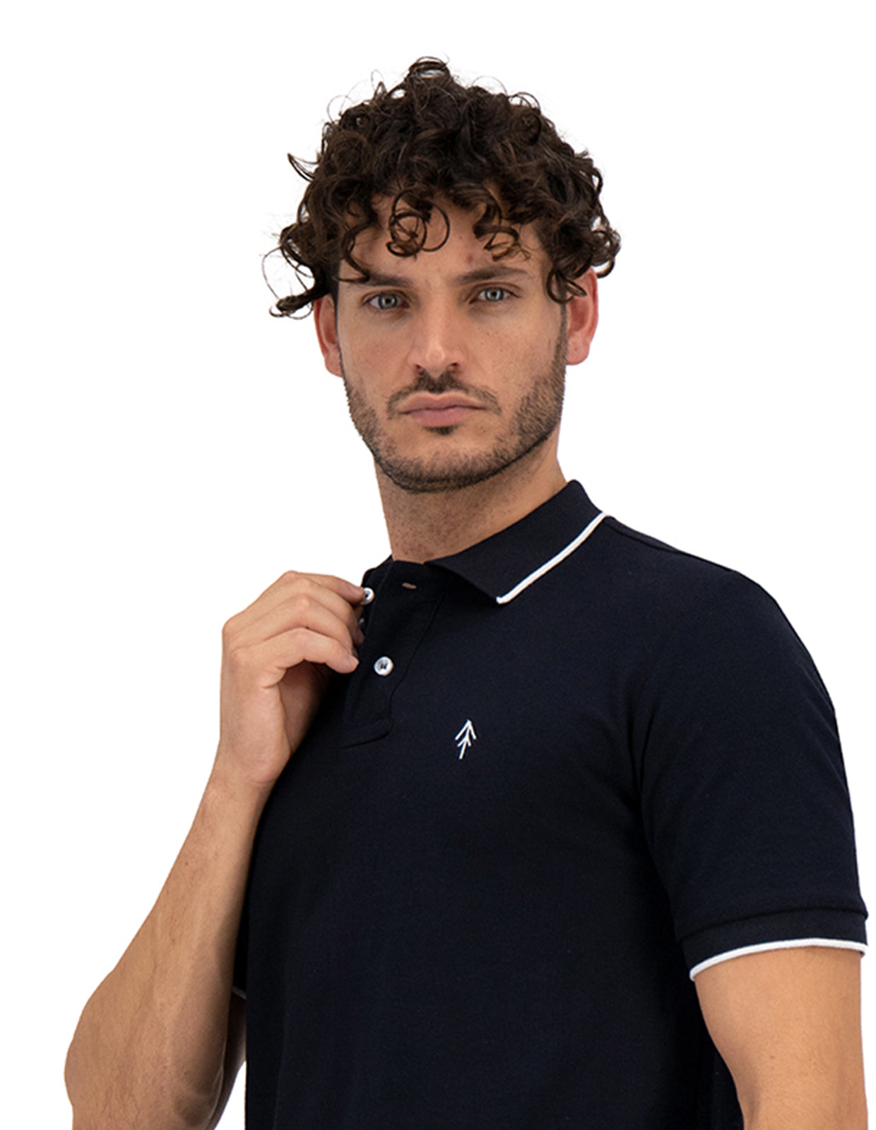 Playera Tipo Polo Regular Fit Para Hombre - Ares