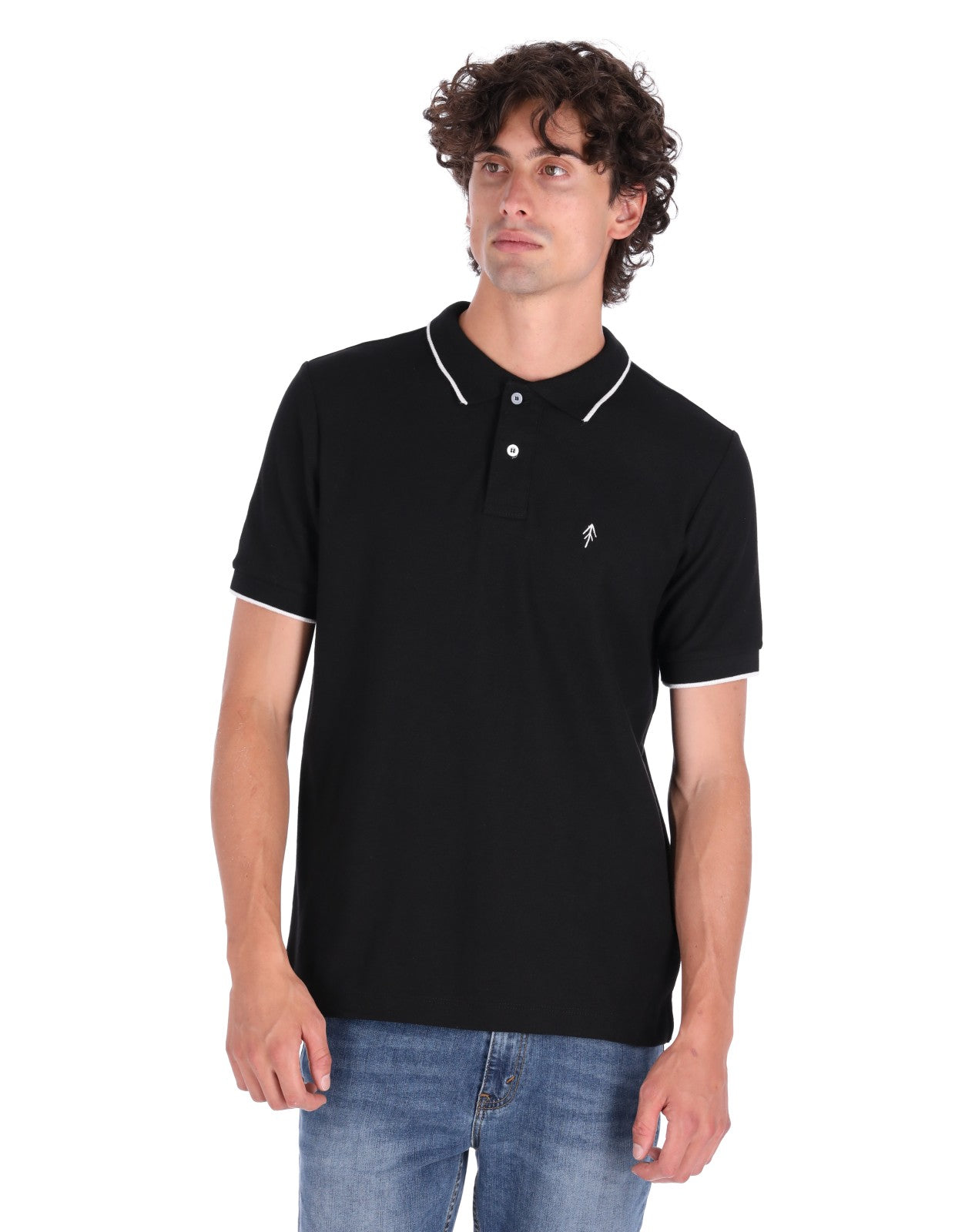 Playera Tipo Polo Regular Fit Para Hombre - Finn