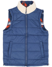 Chaleco Reversible Ligero para Hombre - Azul