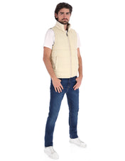 Chaleco Reversible Ligero para Hombre - Hueso