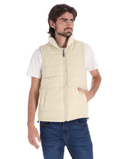 Chaleco Reversible Ligero para Hombre - Hueso