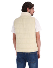 Chaleco Reversible Ligero para Hombre - Hueso