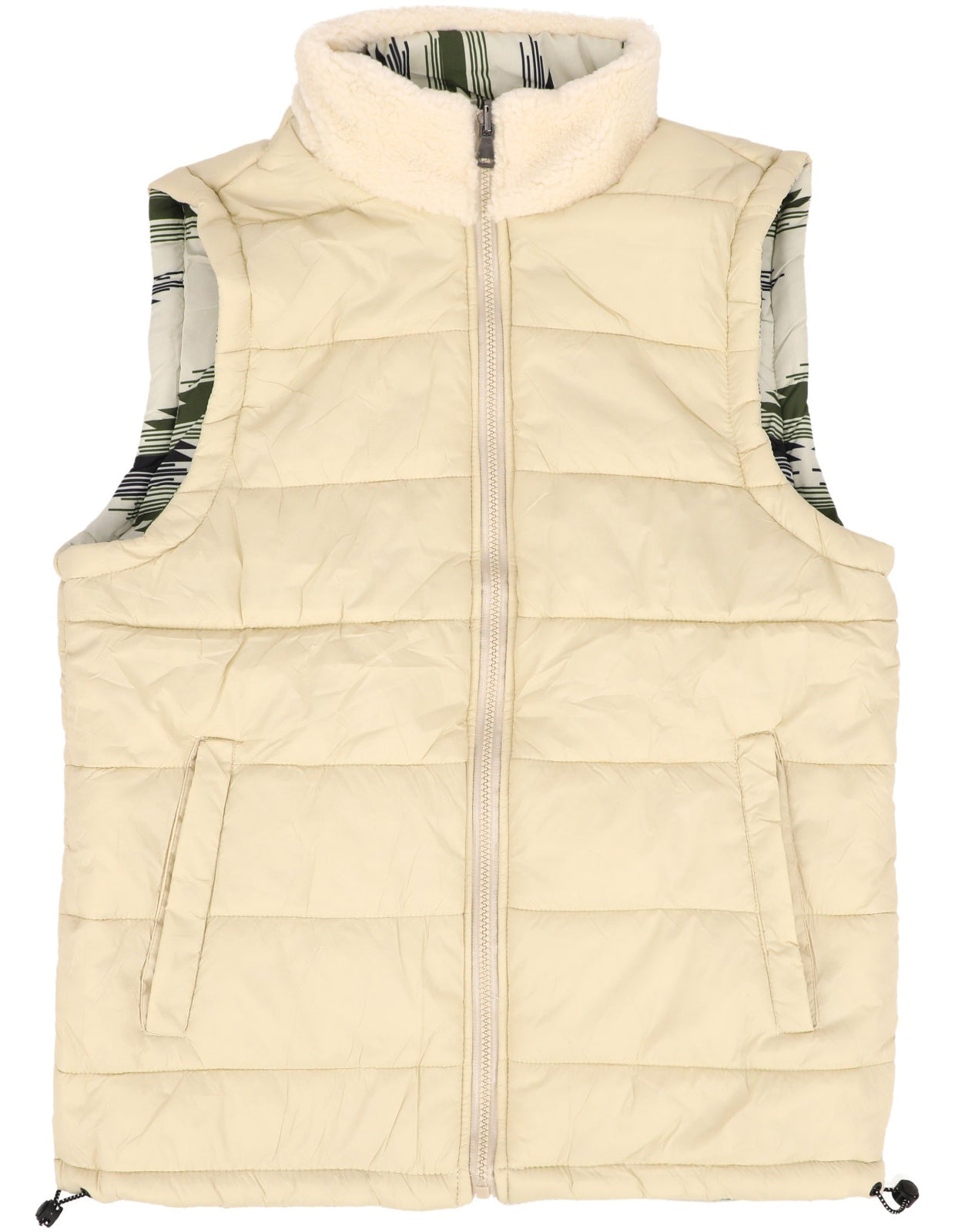 Chaleco Reversible Ligero para Hombre - Hueso