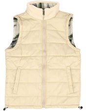 Chaleco Reversible Ligero para Hombre - Hueso