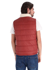 Chaleco Reversible Ligero para Hombre - Ladrillo
