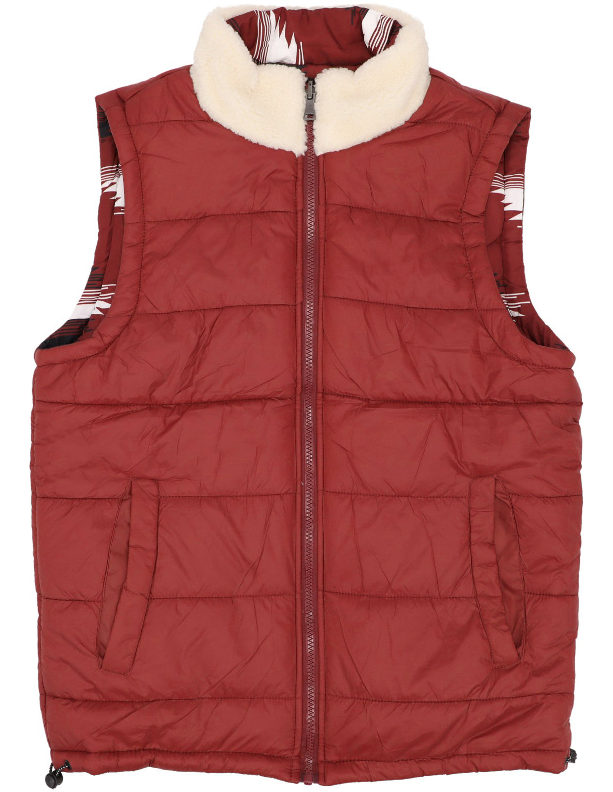 Chaleco Reversible Ligero para Hombre - Ladrillo