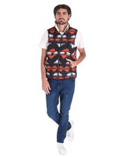 Chaleco Reversible Ligero para Hombre - Negro