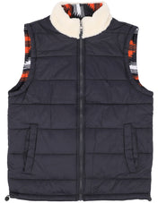 Chaleco Reversible Ligero para Hombre - Negro