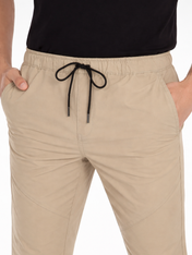 Jogger Deportivo Elástico Slim - Arena