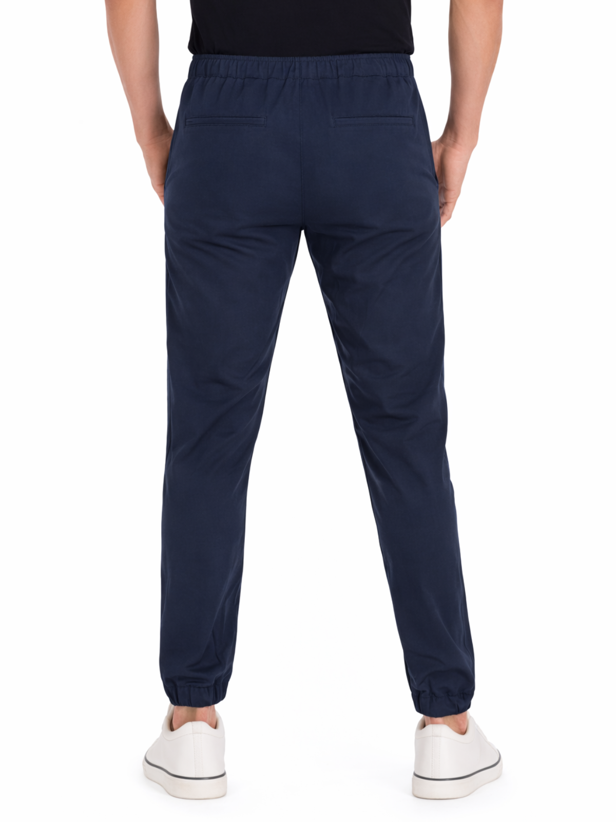 Jogger Deportivo Elástico Slim - Azul Marino