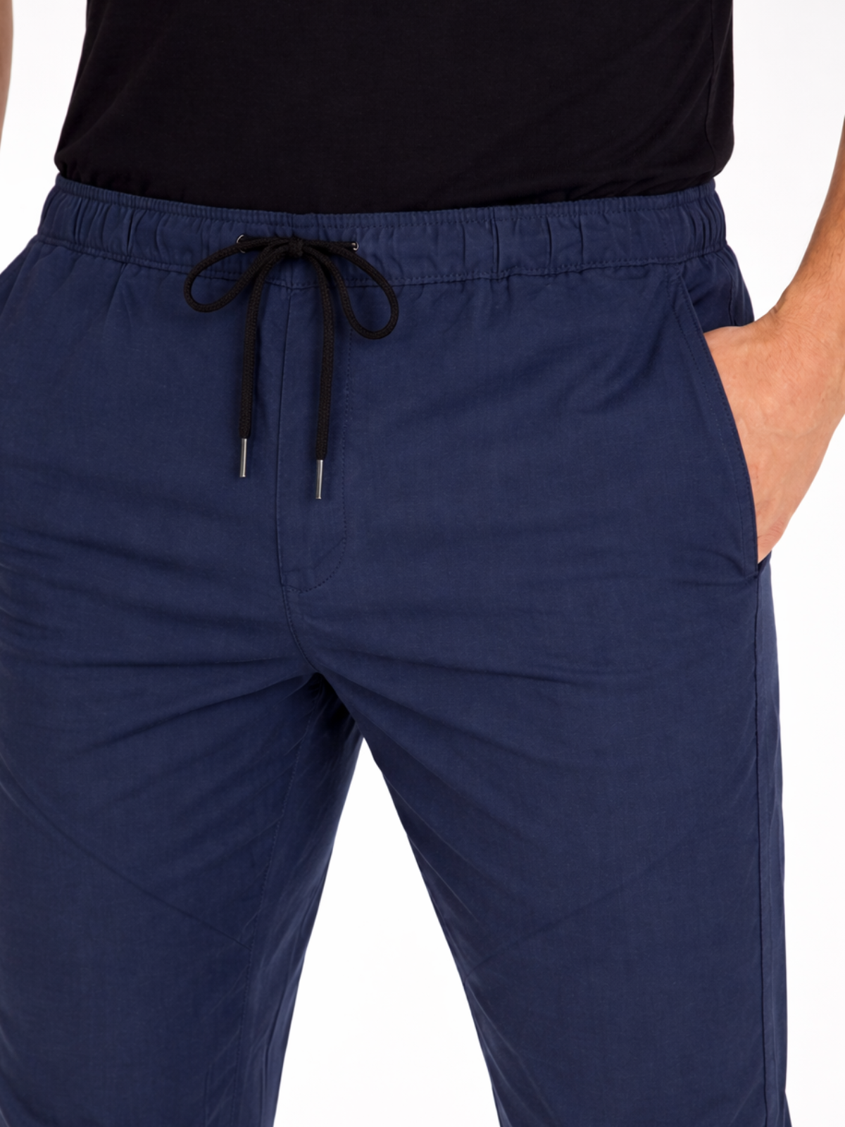 Jogger Deportivo Elástico Slim - Azul Marino