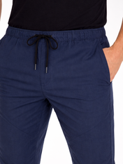 Jogger Deportivo Elástico Slim - Azul Marino