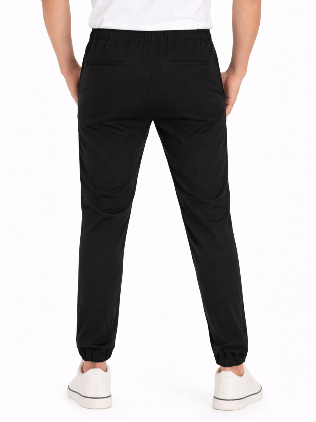 Jogger Deportivo Elástico Slim - Negro