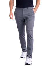 Pantalón Estilo Chino Deportivo Elástico Slim - Gris Oxford
