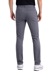 Pantalón Estilo Chino Deportivo Elástico Slim - Gris Oxford