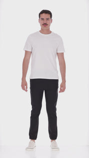 Jogger Deportivo Elástico Slim - Azul Marino