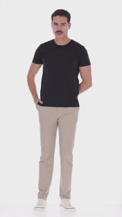 Pantalón Para Golf Elástico Slim - Arena