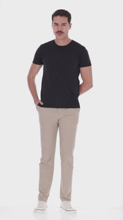 Pantalón Para Golf Elástico Slim - Arena