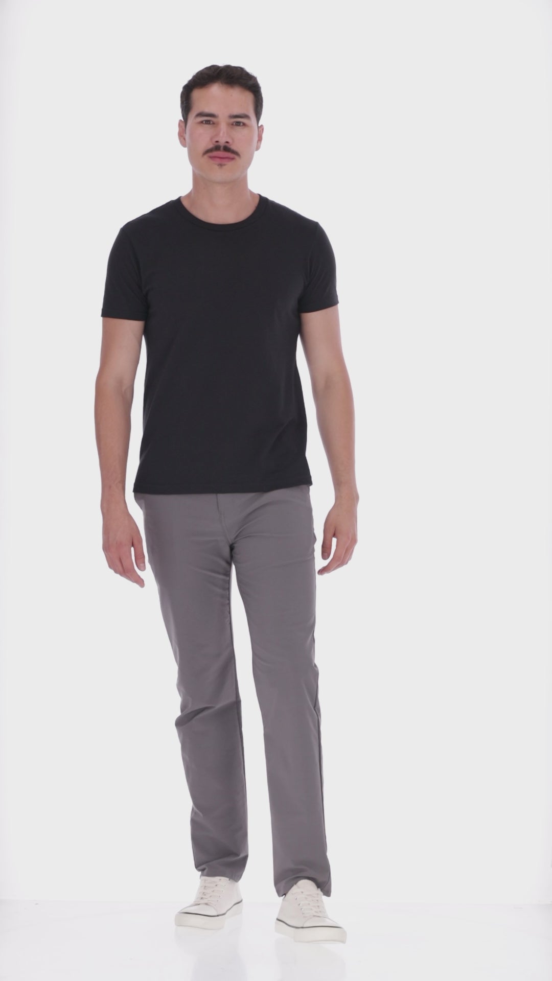 Pantalón Para Golf Elástico Slim - Gris Oxford