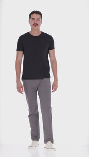 Pantalón Para Golf Elástico Slim - Gris Oxford