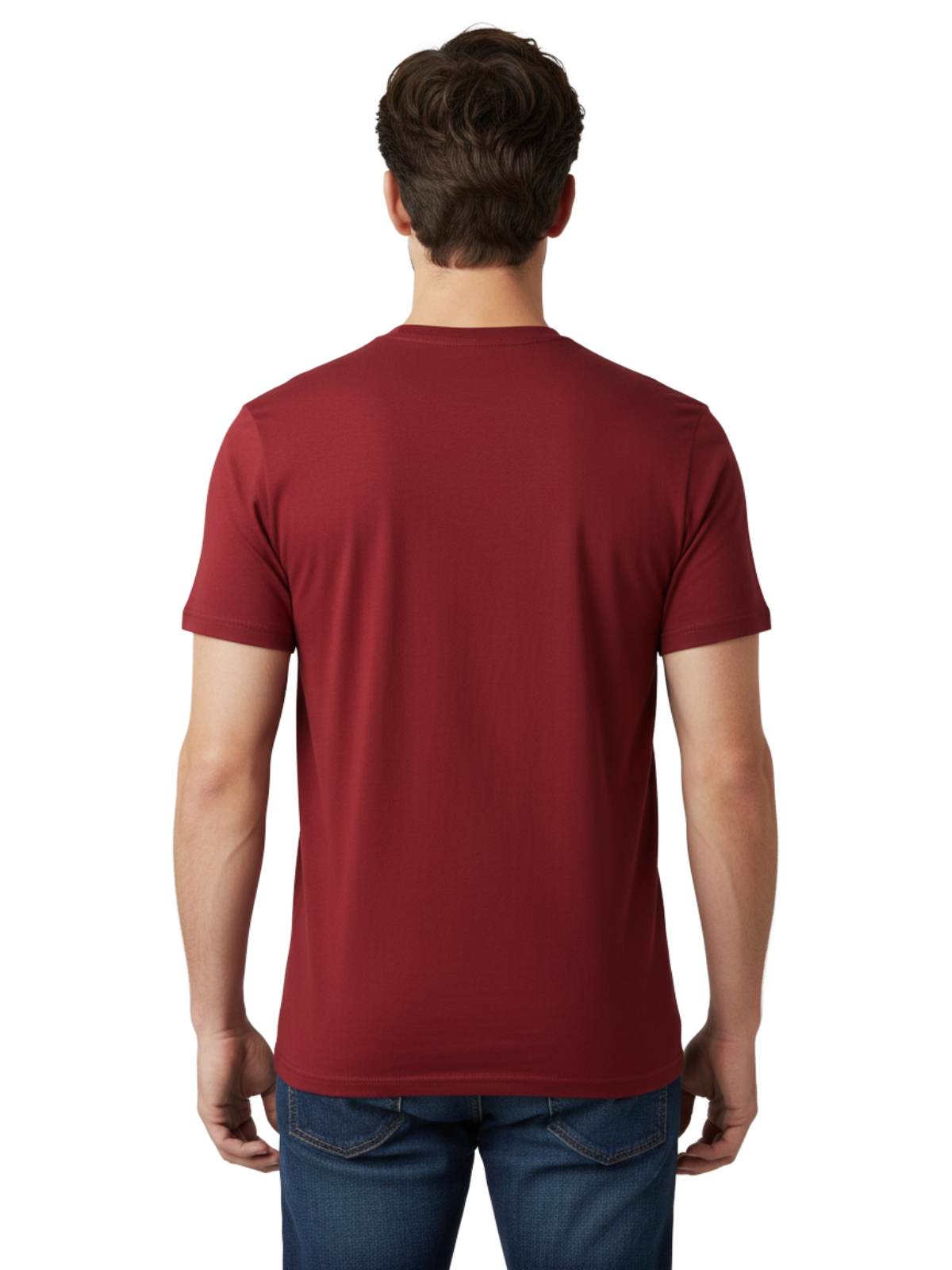 Playera Cuello Redondo Holstone Regular Fit - Rojo