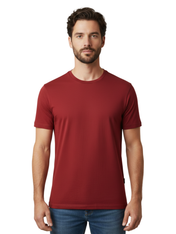 Playera Cuello Redondo Holstone Regular Fit - Rojo