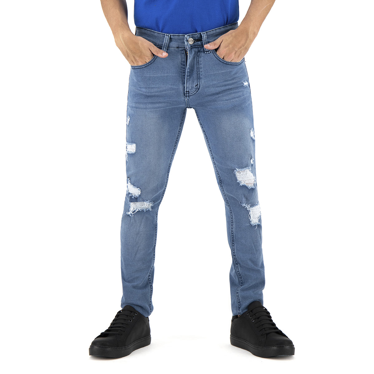 Jeans de Mezclilla Premium Slim Fit - Barcelona