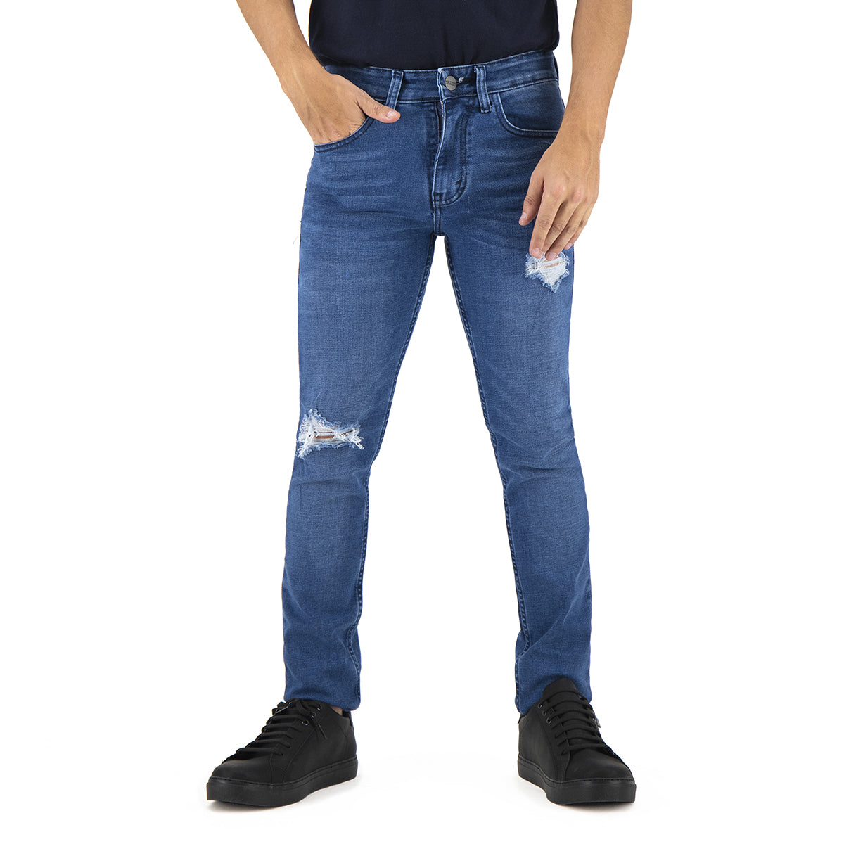 Jeans de Mezclilla Premium Slim Fit - Lucca